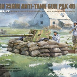 German 7,5cm Pak40 AT gun